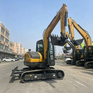 Excavadora de cadenas XE60G de 6 toneladas con motor de emisiones IV de China, baja vibración y bajo ruido para obras de renovación comunitaria, paisajismo y excavación de zanjas. - Product Image 3
