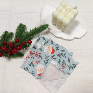 Serviettes imprimées sur toute la page avec motif <span class=keywords><strong>bonhomme</strong></span> <span class=keywords><strong>de</strong></span> <span class=keywords><strong>neige</strong></span>. Serviettes <span class=keywords><strong>de</strong></span> table <span class=keywords><strong>de</strong></span> taille 25*25 cm, adaptées à diverses occasions. - Product Image 6