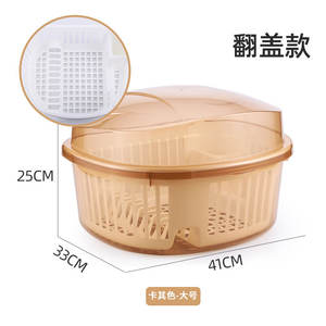 Ustensiles de cuisine en silicone, baguettes et bols de cuisine, égouttoir contenant de stockage d'<span class=keywords><strong>évier</strong></span> étagère à assiettes en plastique monocouche, bol armoire - Product Image 6