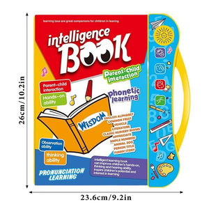 หนังสือภาพเสียงสองภาษา ฝรั่งเศส-อังกฤษ ยี่ห้อ Jumon รุ่น Hot Sale สำหรับเด็กอายุ 7-12 ปี ใช้แบตเตอรี่ AAA 3 ก้อน รุ่น JET-43 - Product Image 1