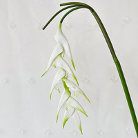 Oiseau de paradis artificiel suspendu, fleur décorative, élégante plante d'intérieur et d'extérieur, collection de fleurs