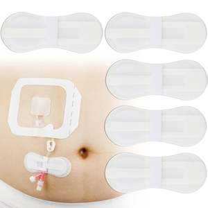 Fijador de bolsa de catéter uretral desechable a prueba de agua, vendaje de cánula IV de poliéster elástico, fijadores transparentes para heridas - Product Image 1