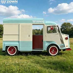 Camión de Comida Móvil Eléctrico Multifuncional, Carrito de Café, Jugos, Té de Burbujas, Aperitivos, Furgoneta de Catering para Eventos al Aire Libre - Product Image 1