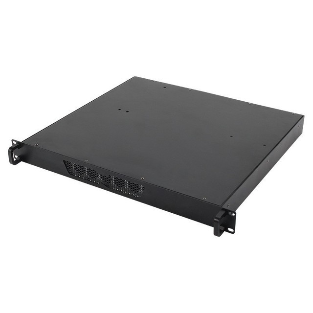 Custom 1U Rack Mount Server Chassis for Network Communication & Industrial Control Equipment