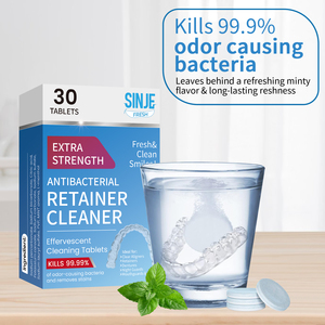 Compresse Effervescenti per la Pulizia delle Protesi Dentarie, Rimozione Antibatterica delle Macchie - Product Image 6