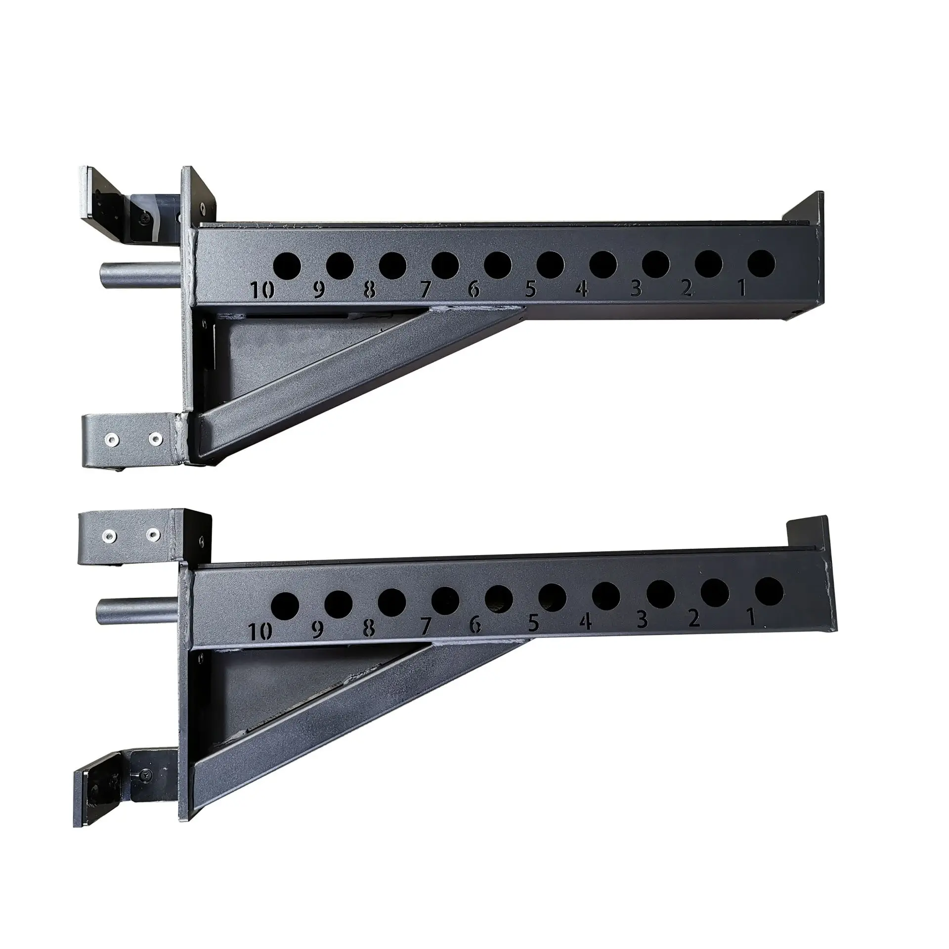 Ventes d'usine Gym Power Rack Squat Rack Attachment Safety Spotter Arms