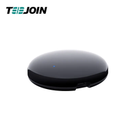 Hub IR WiFi intelligent, télécommande universelle pour appareils de maison connectée, compatible avec Alexa, Google Home et Tuya, matériau ABS, portée de 8 m