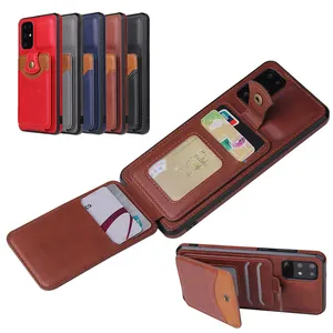 2023 Custom Vegan Leather Phone Case Wallet Card Holder Mobile Phone Case For Iphone Samsung