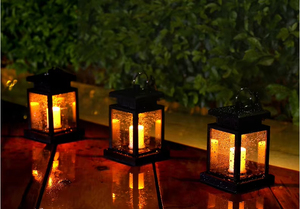 Nouveau Style Solaire Résidentiel <span class=keywords><strong>Lampadaire</strong></span> Rétro Atmosphère Source De Lumière LED pour L'extérieur Étanche <span class=keywords><strong>Bougie</strong></span> Lumière Jardin Décoration - Product Image 6