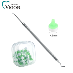Kit d'outils de moulage pour blanchiment dentaire, spatule de remplissage en résine dentaire, manche de mélange et tampons en mousse - Product Image 2