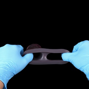 Funda de Silicona para Pene con Anillo para Retrasar la Eyaculación, Juguete Sexual Masculino para Adultos, Modelo OS-AHJ5024 - Product Image 5