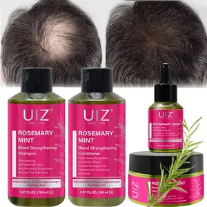 Rosemary Mint Shampoo And Conditioner Manufacture Hair Mask Oil Anti Hair Loss Scalp Regrowth Shampoos Hair Growth Care Set