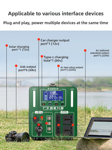 Wholesale High-power Outdoor <strong>Solar</strong> Power Battery 50 DB Low Noise Warranty MPPT Portable Emergency Power Station - Product Image 4