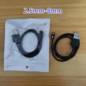 Cable de carga magnético <span class=keywords><strong>Universal</strong></span>, <span class=keywords><strong>cargador</strong></span> de reloj inteligente de <span class=keywords><strong>2</strong></span> <span class=keywords><strong>pines</strong></span>, chaqueta de PVC trenzada, 12 meses para reloj inteligente de <span class=keywords><strong>2</strong></span>,5mm/<span class=keywords><strong>2</strong></span>,84mm/7,62mm/4mm/3mm - Product Image 5