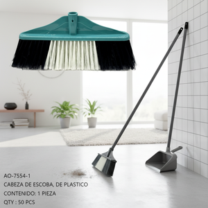 CASAMAX WL AO-7554-1 Scopa in Plastica 37x165cm con Testine in Setole, Lussuosa, Ecologica, Elegante, Durevole, Moderna e Creativa - Product Image 3