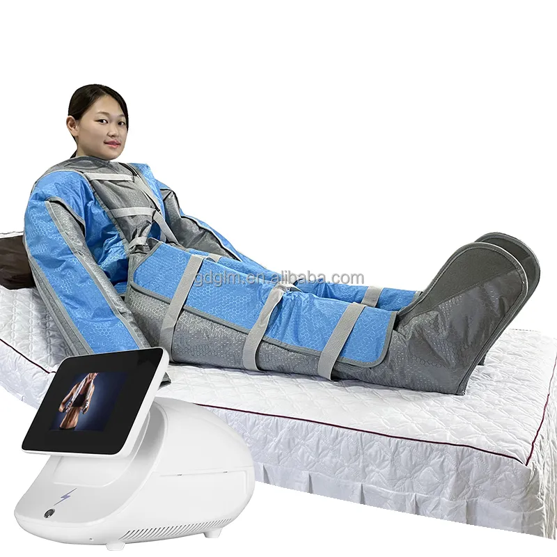En çok satan 24 hava yastıkları uzak kızılötesi lenfatik drenaj makinesi selülit azaltma 3 1 göz masaj zayıflama güzellik makinesi