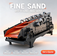 Machine de lavage et de criblage multifonctionnelle compacte, pour le lavage du sable de basalte et de silice, à vendre