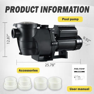 Jade J250015 <span class=keywords><strong>Pompe</strong></span> de <span class=keywords><strong>piscine</strong></span> programmable multi-vitesses à fréquence variable en cuivre 3HP avec installation facile - Product Image 3