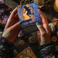 Колода Таро Akashic Records: 78 карт с посланиями от души, карты Таро для духовного роста для начинающих, оптовая продажа OEM