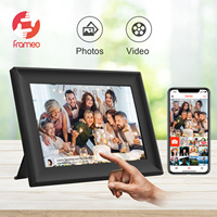 Cadre photo Wifi de 10.1 pouces avec applications Frameo Écran tactile IPS intégré de 32 Go 1280x800 pour le partage de photos et de vidéos