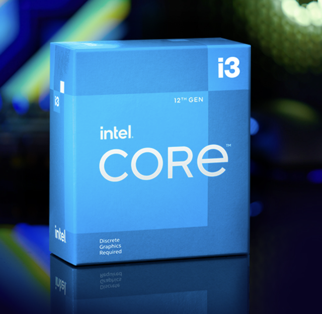 New for Core 12th Gen I3-12100F 4/6-Core 2.5GHz Desktop Processor with PCIe Gen 5.0/4.0 & DDR5/DDR4 Support CPU Tray Pack