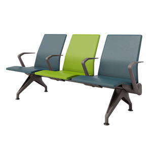 <span class=keywords><strong>Sedie</strong></span> <span class=keywords><strong>d</strong></span>'<span class=keywords><strong>Attesa</strong></span> in Metallo con Braccioli in Alluminio - Durevoli, Facili da Pulire, Ecologiche, Design Moderno per Hotel, Ospedali e Uso Commerciale - Product Image 1