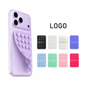 24 Suction Thick Flexible Custom Logo Sticky Silicone Octobuddy Suction Phone <b>Case</b> & Mobile Holder - Product Image 1
