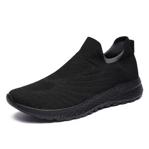 Venta al por mayor de gran tamaño <span class=keywords><strong>Huarache</strong></span> estilo de los hombres zapatos deportivos nuevo logotipo de la marca transpirable Fly Knit Material superior para la primavera otoño - Product Image 4