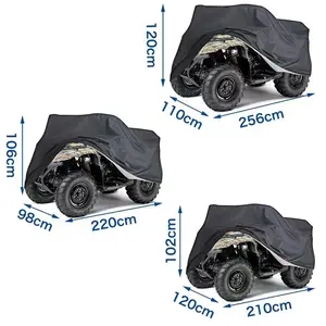 High Class Real Factory Outdoor ATV Cover All Weather UV Protection Wheeler ATV Dust Universal Cover Body ATV Cover