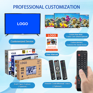 Televisores Inteligentes 4K de 43, 50, 55, 65 y 75 Pulgadas, Pantalla Súper Ancha, Bisel Delgado, Buen Televisor LED, Televisores de Alta Definición - Product Image 4