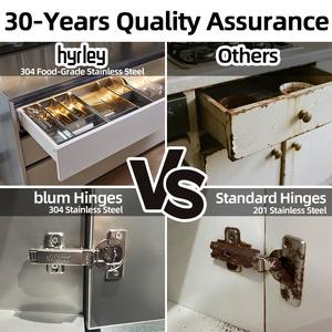 Cuisine extérieure de luxe en acier inoxydable SS316, facile à nettoyer et hygiénique, avec barbecue au gaz, <span class=keywords><strong>armoire</strong></span> de cuisine extérieure <span class=keywords><strong>pour</strong></span> jardin - Product Image 5