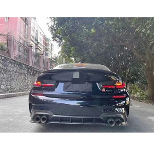 DGRCCS 3 Series G20 G28 2019-2024 GS380 Style Sports Carbon Fiber Rear Lip & Diffuser <b>Kit</b>-Easy Installation - Product Image 5