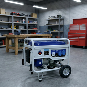 Centrale Électrique Portable 3000W, Générateur à Essence Insonorisé 4 Temps 6KW 110V AC Triphasé 50/60Hz pour Usage Industriel TP - Product Image 1