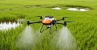 Drone de Fumigation Agricole Écologique Grande Capacité à Vendre : Protection des Plantes, Moteur de Pompe UAV de Haute Qualité, Pulvérisation, Garantie 1 An