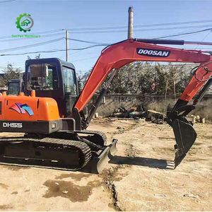 รถขุดไฮดรอลิกขนาดเล็ก Doosan DH55 มือสอง รุ่นปี 2019 น้ำหนัก 5.5 ตัน ลดราคาพิเศษ รับประกัน 12 เดือน อะไหล่หลักประกอบด้วยมอเตอร์ - Product Image 4
