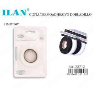 Cinta Termosellable Ilan de 15 mm x 20 yardas, Doble Cara, para Dobladillos - Product Image 3