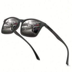 Gafas de Sol Polarizadas Cuadradas Retro Unisex con Marco TR90, Protección UV400, Moda 2022 - Product Image 1