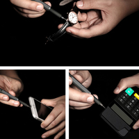 Kit d'outils de réparation de téléphone portable rechargeable 48 en 1 Mini jeu de tournevis avec embouts de tournevis personnalisables OEM