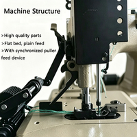 Machine à surjeter à une aiguille et trois fils pour la couture de cordes sur les filets GN20-4NT Version Newlong pour les filets de pêche/de sport