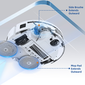 Tuya Fully Automatic Sweeping <b>Mop</b> Robot Sweep Vacuum Cleaner Mopping Wet and <b>Dry</b> With Self-Cleaning Station Robot Vacuum Cleaner - Product Image 2