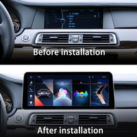 Radio para Auto con Sistema Linux de 12.3 Pulgadas para BMW Serie 7 F01 F01 F03 F04 2009-2017, Sistema CIC NBT, Reproductor Multimedia para Auto, CarPlay Inalámbrico, Navegación Automática