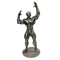 Hercules — vtt 3d rétro en métal argenté, grand bonnet, en alliage personnalisé, cadeau classique, souvenir