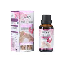 Huile de massage réparatrice pour varices DAQAN 30ML, extrait de rose, extrait de gingembre, soin apaisant des veines, huile essentielle de rose