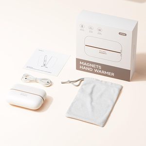 Nuevo Calentador de Manos Magnético Recargable de 6000mAh, Paquete de 2, Termostato Ajustable, Uso Doméstico, Calentador Portátil de Bolsillo, Mini Banco de Energía - Product Image 5