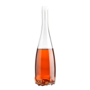 Bán Buôn 700Ml Sang Trọng Trong Suốt Rỗng Chai Thủy Tinh Sang Trọng Nút Chai Niêm Phong Cho <span class=keywords><strong>Vodka</strong></span> Gin Tinh Thần Trắng Cho Quần Áo Thương Hiệu - Product Image 5