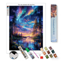 Kits de peinture au diamant pour adultes - Ensemble complet de peinture au diamant pour de magnifiques décorations murales et décorations intérieures