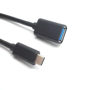 USB C Verlängerung datenkabel konverter Typ C 3.0 Stecker zu USB A Buchse Adapter Typ C Stecker zu USB 3.0 Buchse Kabel otg 1ft