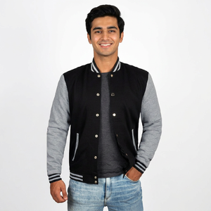 Veste d'hiver First Class Casual Wear Varsity Jacket Matériel en cuir Varsity Jacket Respirant CollegeBaseballjacket pour hommes - Product Image 1