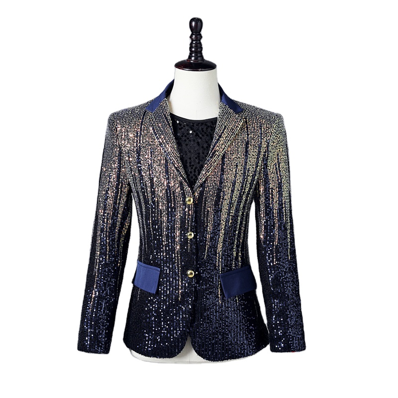Sequin Gradient Color Costume