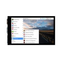 Waveshare antarmuka Raspberry Pi, layar sentuh ketahanan kapasitif 3.5 inci/4 inci/5 inci